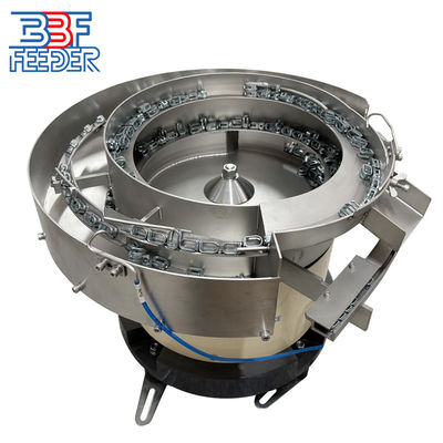 Fastener Clip Vibratory Bowl Feeder Customized Design Automatic Rotary Feeder
