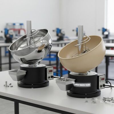 Customized Vibratory Bowl Feeder Offering Polishing or PU Coating Bowl Finishing to Support and Material Handling Processes