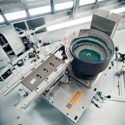 পলিশিং বা পিইউ কোটিং ভাইব্রেটরি বোল ফিডার সবুজ বা গ্রাহকের প্রয়োজনীয়তা অনুযায়ী স্বয়ংক্রিয় পার্ট ফিডিং সলিউশন