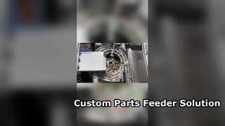 পাইকারি স্বয়ংক্রিয় কাস্টমাইজড প্লাস্টিক যন্ত্রাংশ ফিডার